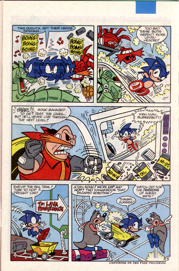 Sonic - Archie Adventure Series January 1994 Page 5